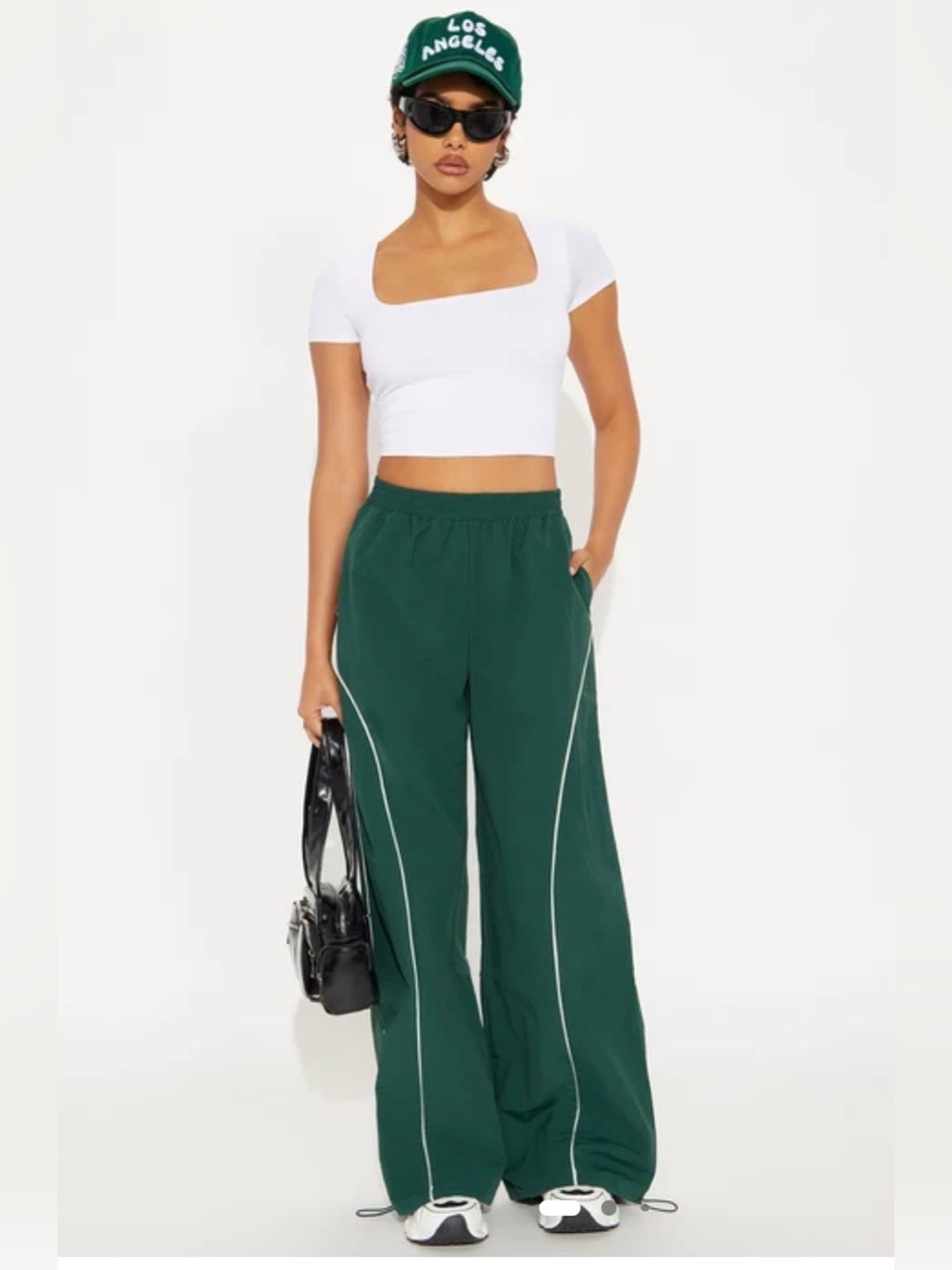 Fashion Nova Precise Movement Windbreaker Track Pant - L